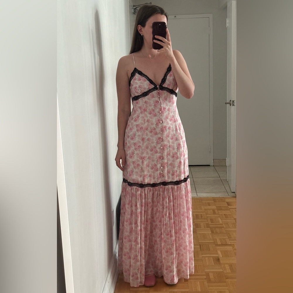 CAMI NYC Floral Maxi Dress - size S